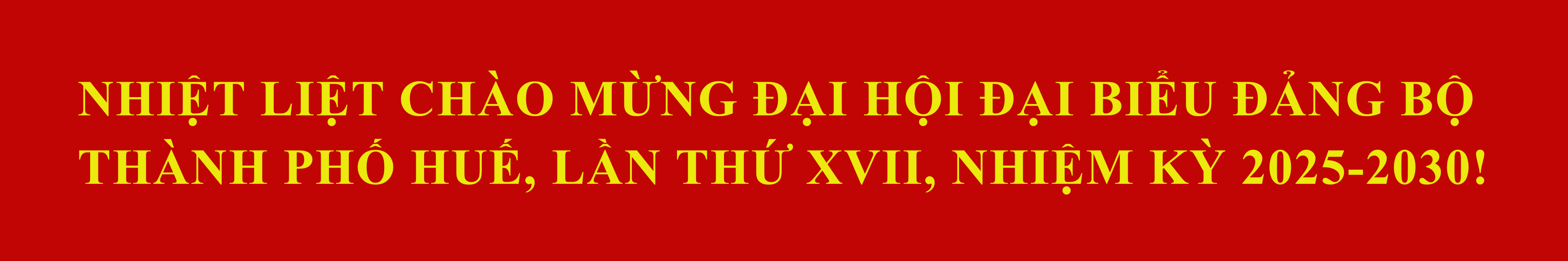 Đại hội Đại biểu Đảng bộ Thành phố